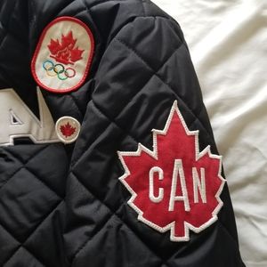 Hudsons Bay Olympic Jacket - Men's Size Small, Black Quilted